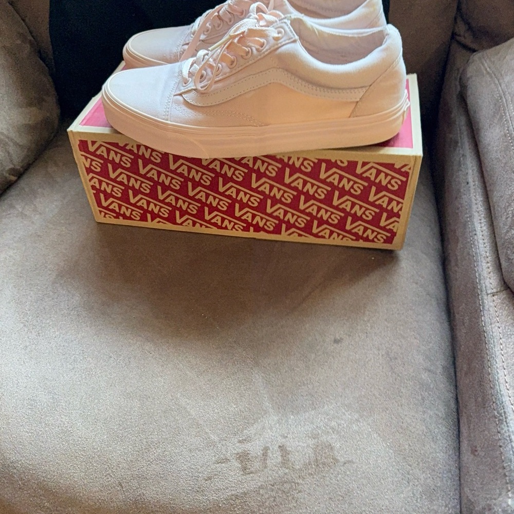 Vans White Sneakers